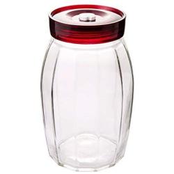 Kitchen Food Storage Jar Airtight Food Storage Kitchen Glass Jar Moisture-Proof Home Multi-Purpose Jam Bottle Cruet Glass Sealed Can (Color : 1.8l)