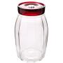 Kitchen Food Storage Jar Airtight Food Storage Kitchen Glass Jar Moisture-Proof Home Multi-Purpose Jam Bottle Cruet Glass Sealed Can (Color : 1.8l)