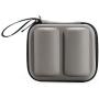 Portable Tea Cans Ceramic Sealed Small Tea Jars Travel Portable Creative Storage Mini Box With Handle Packaging,Black
