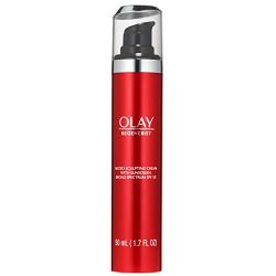 Olay Regenerist Micro-Sculpting Cream Face Moisturizer with Sunscreen SPF 30 Broad Spectrum 1.7 oz, Serum + SPF 30