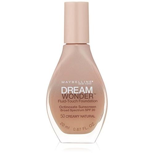 Maybelline New York Dream Wonder Fluid-Touch Foundation, Creamy Natural, 0.67 Fluid Ounce