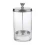 Baoblaze Clear Portable Barber Salon Manicurist Tool Sanitizing Disinfecting Glass Jar Durable - S Baoblaze Clear Portable Barber Salon Manicurist Tool Sanitizing Disinfecting Glass Jar Durable - S