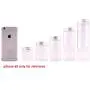 | Storage Bottles & Jars | 12pcs Dia 47mm 50ml/80ml/100ml/150ml/200ml Transparent Glass Spice Bottles Jar Terrarium with Silver Aluminum Lid Wedding Gift | by HUDITOOLS | 1 PCs