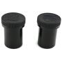 Skyway Viper Waterproof Airtight Smell Proof Stash Box Odor Sealing Container with Child Resistant Cap 4 OZ - Set of 2