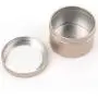 Healthcom 12 Pack 1 Oz/30ml Round Aluminum Tin Cans Candles Metal Tins with Screw Lid Lip Balm Container Jars Travel Cosmetic Tins Sample Favors Tins Storage for Tea Powder Spice Candies(Frosted Gold) Healthcom 12 Pack 1 Oz/30ml Round Aluminum Tin Cans Candles Metal Tins with Screw Lid Lip Balm Container Jars Travel Cosmetic Tins Sample Favors Tins Storage for Tea Powder Spice Candies(Frosted Gold)