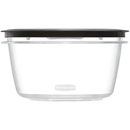 Rubbermaid Premier Food Storage Container, 14 Cup, 3 Pack, Grey Rubbermaid Premier Food Storage Container, 14 Cup, 3 Pack, Grey