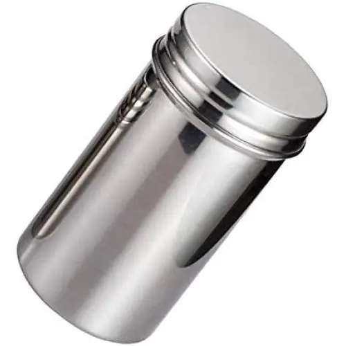 SM SunniMix Stainless Steel Seasoning Spice Box Tea Coffee Storage Container Cruet Jar, Multi-purpose Air Tight Stay Fresh Tin Pour/Sift Shaker - Small SM SunniMix Stainless Steel Seasoning Spice Box Tea Coffee Storage Container Cruet Jar, Multi-purpose Air Tight Stay Fresh Tin Pour/Sift Shaker - Small