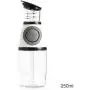Bouteille à épices, pot de rangement pour condiments, distributeur d'huile étanche, bouteille en verre pour huile d'olive, vinaigre, sirop – distributeur en verre pour mesure d'huile et de vinaigre. Bouteille à épices, pot de rangement pour condiments, distributeur d'huile étanche, bouteille en verre pour huile d'olive, vinaigre, sirop – distributeur en verre pour mesure d'huile et de vinaigre.
