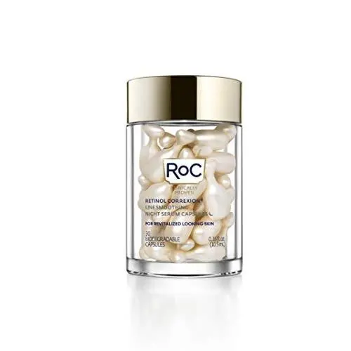 RoC Retinol Correxion Line Smoothing Night Serum Capsules, 30 Count RoC Retinol Correxion Line Smoothing Night Serum Capsules, 30 Count