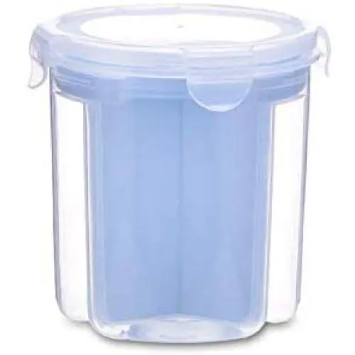 Restarty Home Kitchen Storage Jar Sealed Anti-Moisture Sorting Grids Beans
