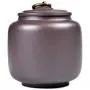 Keramikbehälter für den Haushalt, Lilafarbenes Sandkeramik-Teekännchen, Keramik-Zuckerrahmekännchen, Küchenaufbewahrung, dekorative Accessoires (Farbe: A)