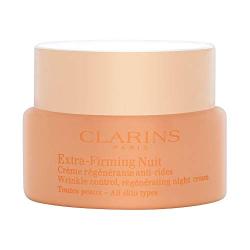 Clarins Extra-firming Wrinkle Control Regenerating Night Cream for Unisex, 1.6 Ounce