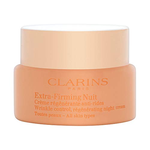 Clarins Extra-firming Wrinkle Control Regenerating Night Cream for Unisex, 1.6 Ounce