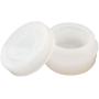 SZBS Silicone containers 5ml Clear Container For Dab Oil Non-stick Round Shape Concentrate Wax Storage Jars (10)