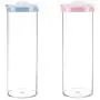 Transparent Sealed Fresh-Keeping Jar Round Shaped Food Storage Container Kitchen & Household Organization for Dry goods Pasta Spices and More 2Pcs Transparent Sealed Fresh-Keeping Jar Round Shaped Food Storage Container Kitchen & Household Organization for Dry goods Pasta Spices and More 2Pcs