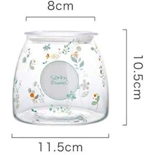 Sealed Glass Food Jar Lids Storage Jar Can Bottle Spices Storage Box Tea Coffee Sugar Storage Container for Kitchennizer,M Sealed Glass Food Jar Lids Storage Jar Can Bottle Spices Storage Box Tea Coffee Sugar Storage Container for Kitchennizer,M