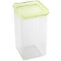 Metaltex Storage Container Square, Transparent, 1.7 Litre