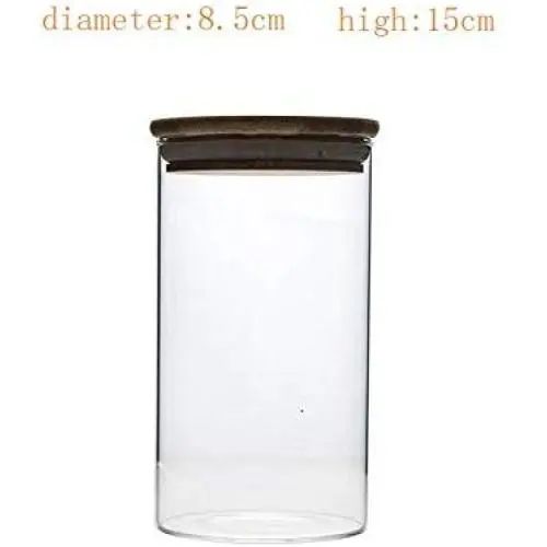 Yl Ly Transparent Sealed Jar Glass Bottle With Lid Coffee Grains Storage Tank Food Storage Tank Moisture-Proof Tank Household 4 Yl Ly Transparent Sealed Jar Glass Bottle With Lid Coffee Grains Storage Tank Food Storage Tank Moisture-Proof Tank Household 4