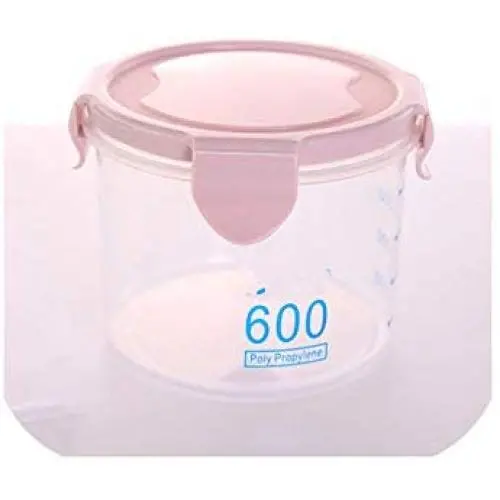 Transparent Plastic Sealed Cans Food Grain Storage Jar Kitchen Grain Storage Box,1