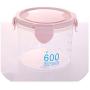 Transparent Plastic Sealed Cans Food Grain Storage Jar Kitchen Grain Storage Box,1