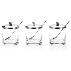 LQQGXLCondiment bottle, jar condiment storage box Spice jars, jars, jars, jars, food storage containers, sugar bowls, sugar bowls