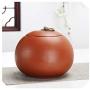 Purple Clay Kung Fu Tea Set Accessories Tea Caddy Ceramic Storage Canister Tea Cans Food Container Spice Candy Sealed Jar,D