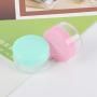 Cosmetic Containers, 20Pack 5g/10g Multicolor Round Pot Jars Empty Cosmetic Containers Set with Lid for Liquid Creams Sample(Mixed Color, with Makeup Spoon)