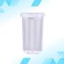 UPKOCH Food Storage Plastic Transparent 4 Compartments Detachable Kitchen Cereal Container Dry Food Boxes Bottles Storage Jar With Lid for Home Kitchen