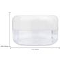 (Quantity: 12 Pieces) Beauticom 15G/15ML (0.5oz) Clear Round Jar with White Lids for Cosmetics, Medication, Lab and Field Research Samples, Beauty and Health Aids - BPA Free