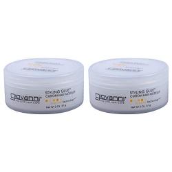 GIOVANNI - Eco Chic Styling Glue- Custom Hair Modeler (2 Ounce Jar)- 2 PACK