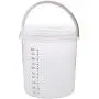 HOMELUNY Set of 4 With Hand Plastic Rice Bucket Moisture Proof 10KG Kitchen Rice Storage Jars for Candy, Cookie, Rice, Sugar,Flour,Snacks Keeping Food Dry & Fresh HOMELUNY Set of 4 With Hand Plastic Rice Bucket Moisture Proof 10KG Kitchen Rice Storage Jars for Candy, Cookie, Rice, Sugar,Flour,Snacks Keeping Food Dry & Fresh