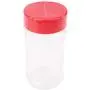 Bekith 16 Pack Spice Jars for Storing Spice, Herbs and Powders - 6 Oz BPA free Plastic Spice Containers with Red Flip Top Cap to Pour or Shaker/Sifter