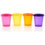 KINHOO 4pcs/Set Portable Spice Sauce Seasoning Box Food Storage Container Condiments Outdoor Picnic BBQ Supplies