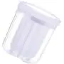 UPKOCH Food Storage Plastic Clear 4 Compartments Detachable Kitchen Cereal Container Dry Food Storage Jar with Lid for Kitchen Food UPKOCH Food Storage Plastic Clear 4 Compartments Detachable Kitchen Cereal Container Dry Food Storage Jar with Lid for Kitchen Food