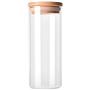 Transparent High Borosilicate Glass Kitchen Storage Bottle Store Food Ingredient Candy Biscuit Storage Jar Home Organization,Blue