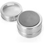 Yinpinxinmao Stainless Steel Spice Seasoning Jar Storage Flavoring Container Pot Box Magnetic Storage Container Silver