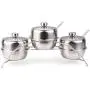 Ensemble de bocaux de rangement pour épices en acier inoxydable DUDDP, contenants pour sel, sucre, épices, pots à condiments, cruet bouteilles, outil de cuisine. Ensemble de bocaux de rangement pour épices en acier inoxydable DUDDP, contenants pour sel, sucre, épices, pots à condiments, cruet bouteilles, outil de cuisine.