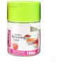 UPIT 6oz Clear Plastic Spice Jars Storage Container, (1pcs in Random Color)