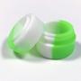 Non-Stick Food Grade Silicone Wax Dab Containers 2ml / 5ml Non Stick Wax Oil Multi Use Storage Jars, Assorted Colors (30 Pack, 2ml)