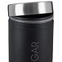 Premier Housewares Sugar Canister with Rubber Seal - Black Enamel