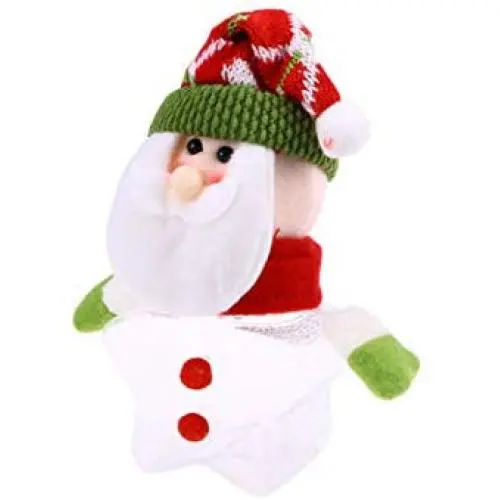Artibetter Weihnachts-Konfektglas, Christkindl-Geschenkelösung mit Weihnachtself Figur, Sternförmige Weihnachts-Lebensmittellockerung für Kekse