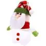 Artibetter Weihnachts-Konfektglas, Christkindl-Geschenkelösung mit Weihnachtself Figur, Sternförmige Weihnachts-Lebensmittellockerung für Kekse