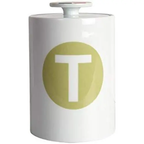 Fairmont & Main 1-Piece 16 x 10.8 cm Vitrified Porcelain Fairmont and Main Tea Store Jar Spot On, Multi-Colour Fairmont & Main 1-Piece 16 x 10.8 cm Vitrified Porcelain Fairmont and Main Tea Store Jar Spot On, Multi-Colour