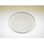 New 4.47" White Gallon Jar Metal Lid Food Grade Rubber Seal