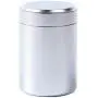 Metallbehälter Mini Candy Tee Zucker Kaffee Tee-Behälter Dose Silber 1pc