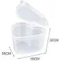 132 24Pcs Heart Shaped Slime Containers Storage Cups Box Leakproof Clear Plastic Lid Deli Sauce Chutney Food Toy Containers 132 24Pcs Heart Shaped Slime Containers Storage Cups Box Leakproof Clear Plastic Lid Deli Sauce Chutney Food Toy Containers