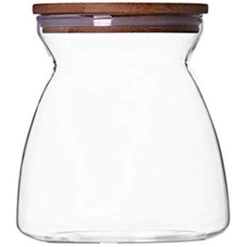 YILUYC Glass Sealed Cans, Sealed Food Storage Containers with Lids for Storing Dried Fruits, Tea, Coffee, Etc. to Keep Food Dry and Fresh