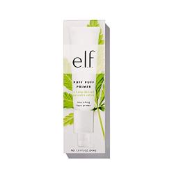 e.l.f, Puff Puff Primer, Lightweight, Hydrating, Conditioning, Nourishes, Preps, Primes, Infused with Cannabis Sativa Seed Oil, 1.01 Fl Oz