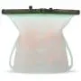 Reusable Sous Vide Food Storage Bags - Leak Proof Liquid Zip Seal - Easy to Use- Preservation & Cooking Baggies (1 L) (Green) Reusable Sous Vide Food Storage Bags - Leak Proof Liquid Zip Seal - Easy to Use- Preservation & Cooking Baggies (1 L) (Green)