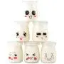 UPKOCH 6pcs Yoghurt Jars pudding Jar with Lid Glass Container With Lid For Milk Jams Jelly Mousse Yogurt Making 100ml (Random Pattern) UPKOCH 6pcs Yoghurt Jars pudding Jar with Lid Glass Container With Lid For Milk Jams Jelly Mousse Yogurt Making 100ml (Random Pattern)